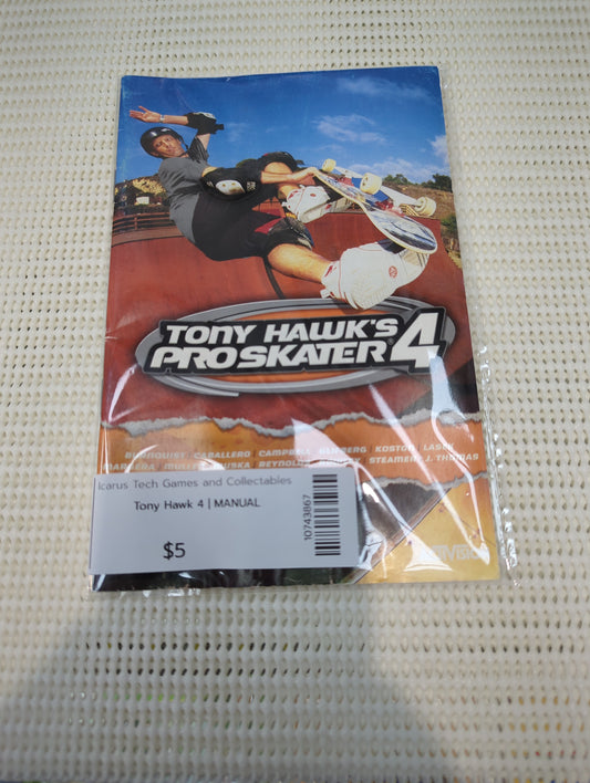 Tony Hawk 4 | MANUAL