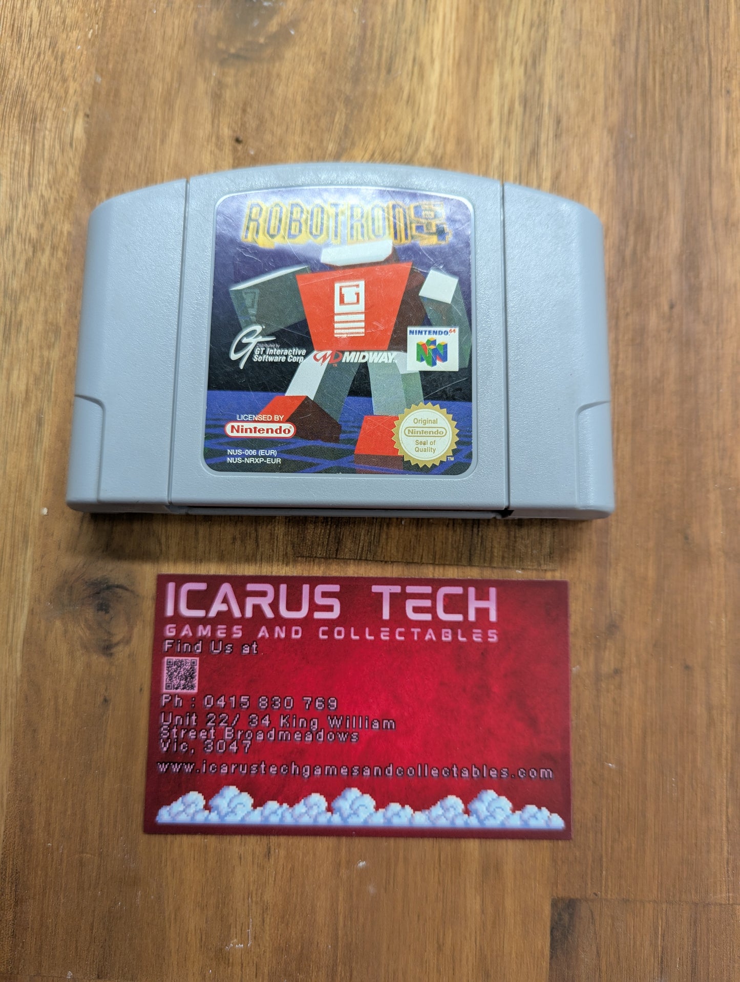 Robotron 64 | N64 | PAL | Cart Only