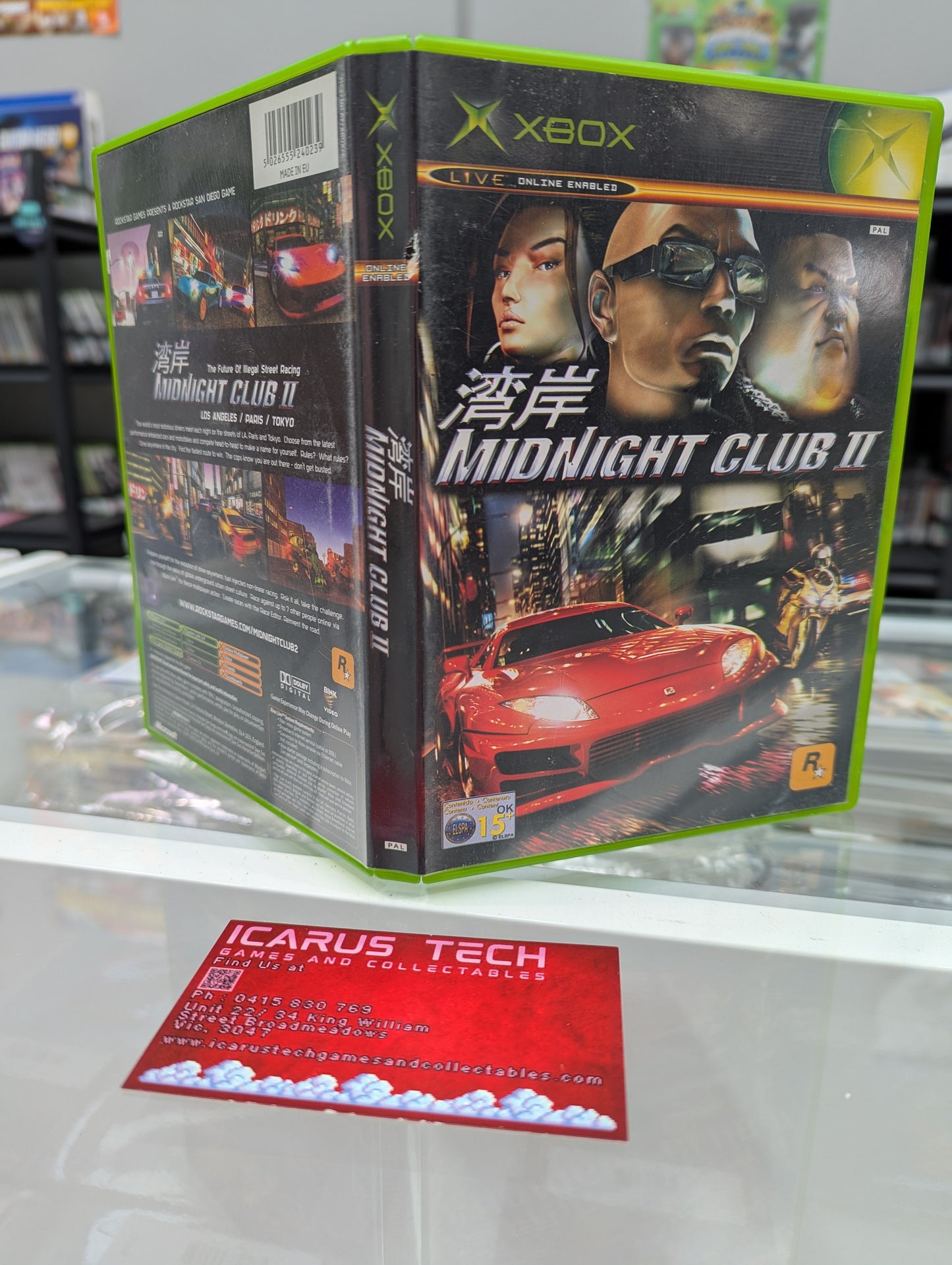 Midnight Club II | XBOX | PAL | CIB