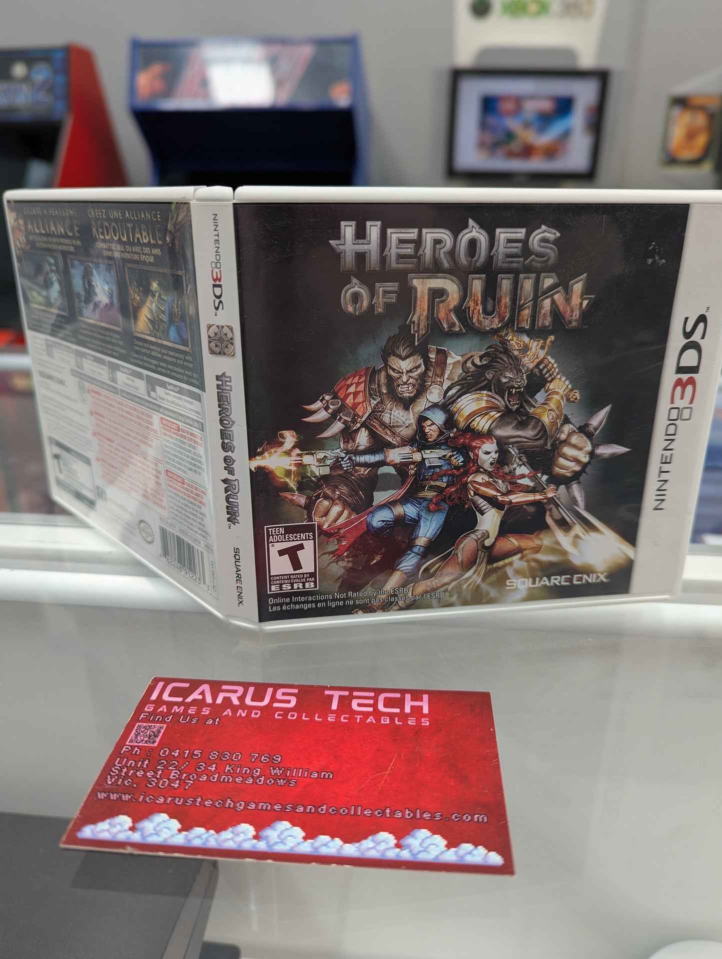 Heroes of Ruin | 3DS | NTSC | CIB
