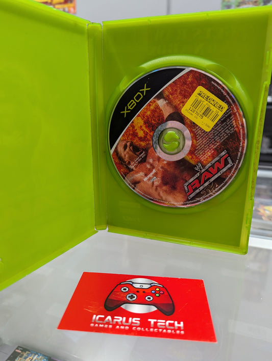 WWF RAW | XBOX | PAL | No Manual