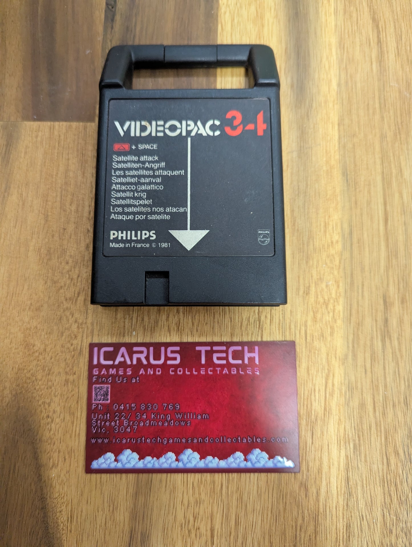 34. Satellite Attack | G7000 | PAL | Cart Only