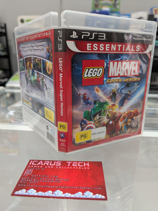 LEGO Marvel Super Heroes [Essentials] | PS3 | PAL | CIB
